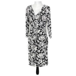 Ralph Lauren Surplice V-neck Wrap Dress